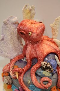 Octopus Cake with large corals