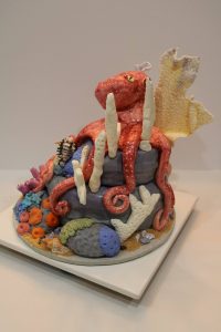 Octopus Cake Side View