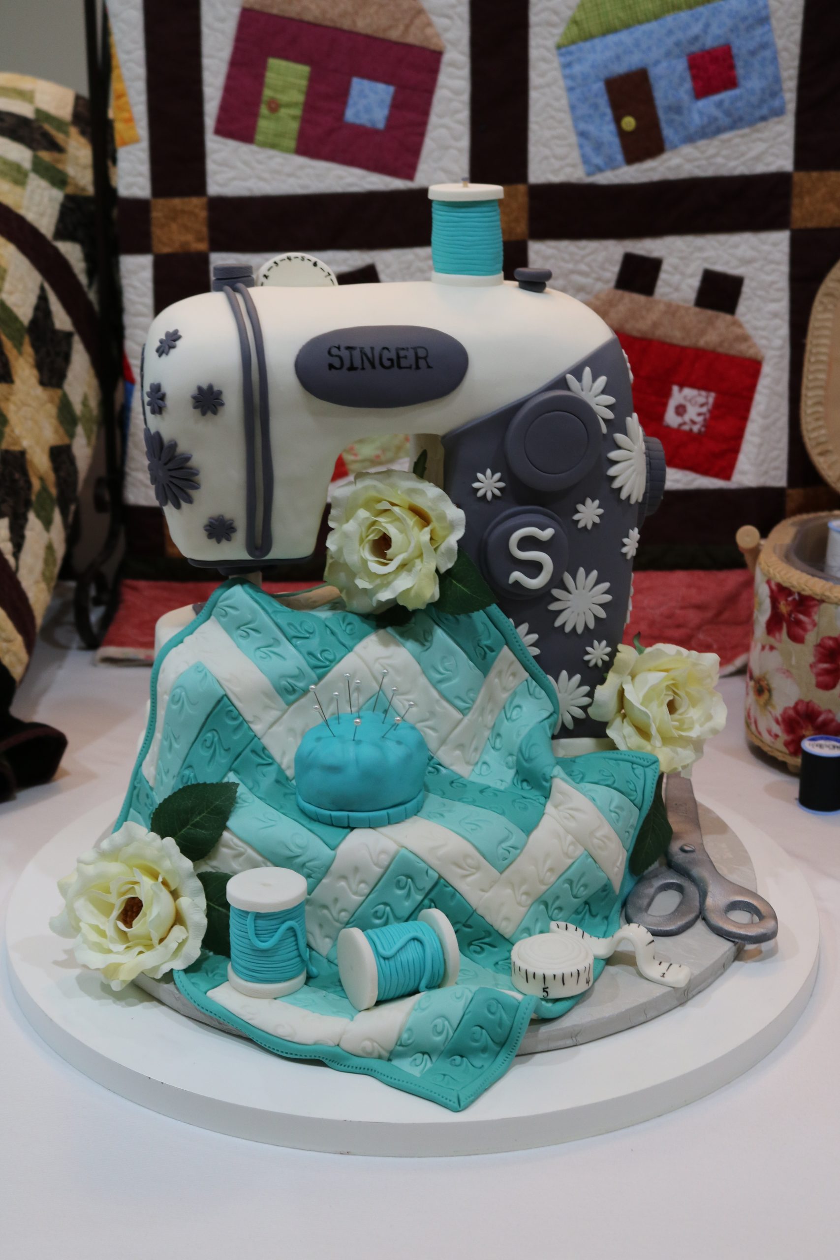 Life Size Singer Sewing Machine Birthday Cake Rexburg Cakes